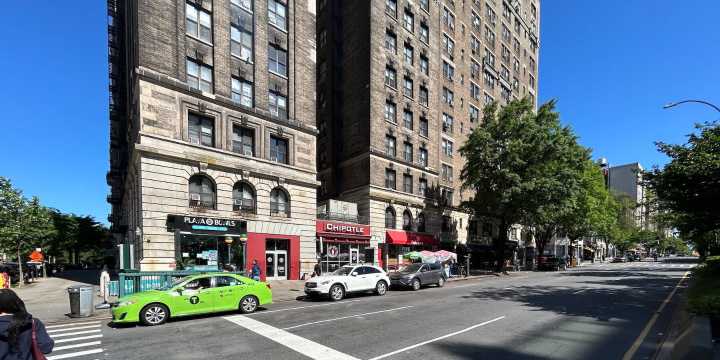 Sidewalk Shed and Scaffolding at Busy Upper West Side Corner Comes Down
