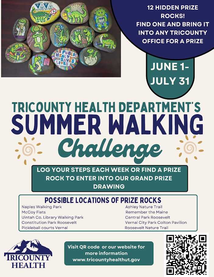 Time Again For The TriCounty Health Annual Summer Walking Challenge