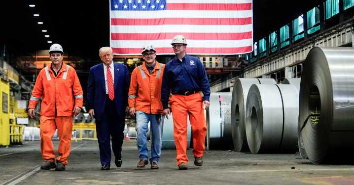 Trump ratchets up steel tariffs to 50%