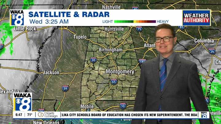 Rain and thundershowers are likely today