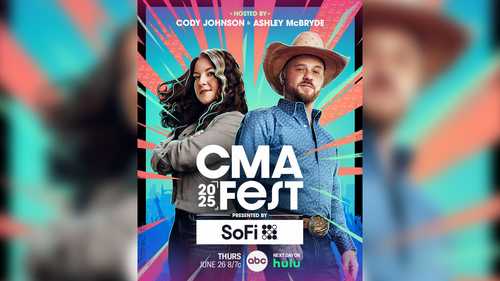 CMA Fest announce Ashley McBryde and Cody Johnson as hosts for its ABC special, airing June 26.