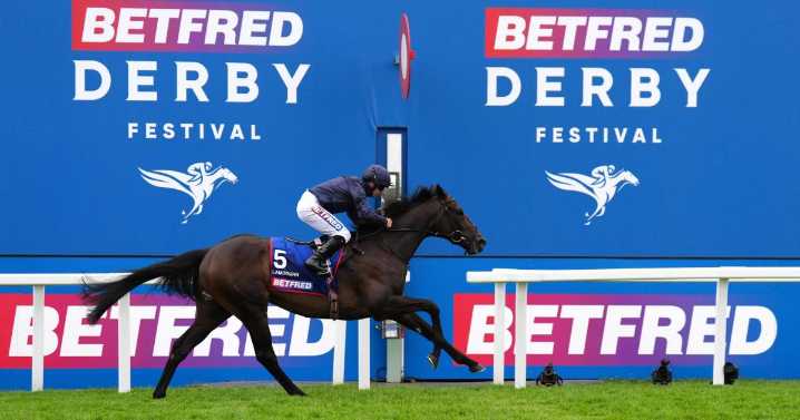 Lambourn leads them all a merry dance in the Derby