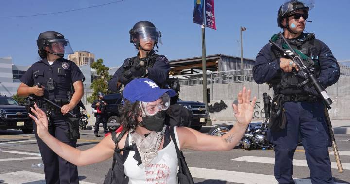 Los Angeles ICE Protest Photos: What I Saw Last Night