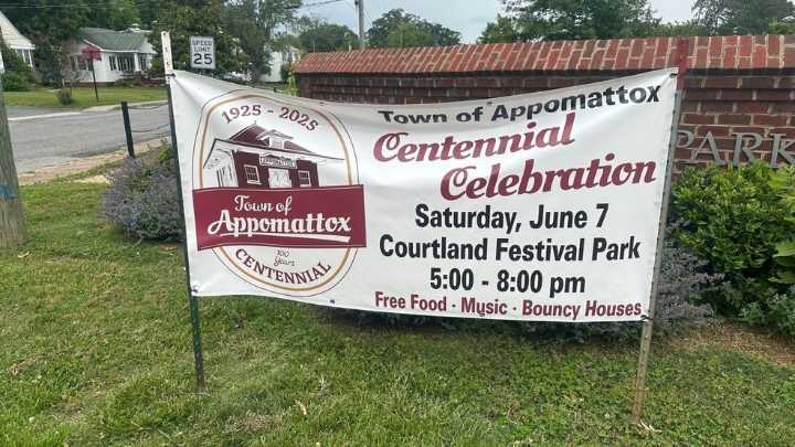 Town of Appomattox to commemorate centennial with free weekend celebration