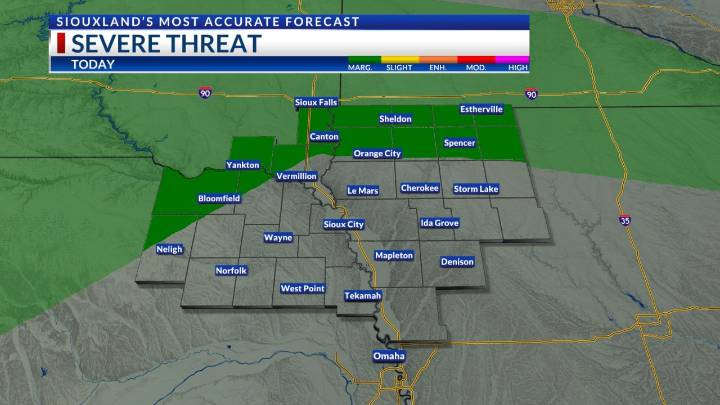 August 8th PM: Hot end to the week, marginal severe threat late