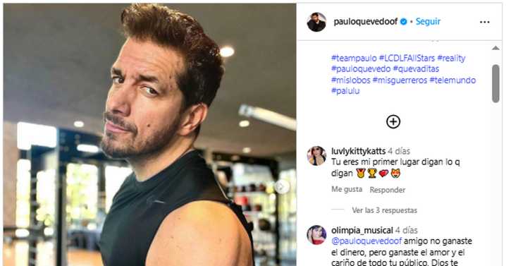 El actor Paulo Quevedo confirma que tiene cáncer