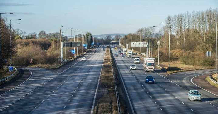 Motorcyclist fighting for life after M6 crash