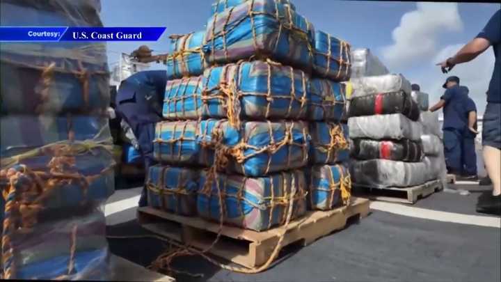 Coast Guard offloads over 20K pounds of cocaine and marijuana in Port Everglades