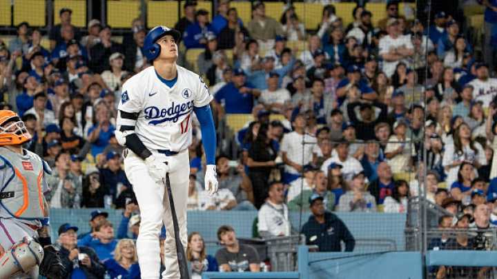 Watch: Shohei Ohtani hits MLB-leading 23rd homer of the season, but Dodgers lose to Mets 4