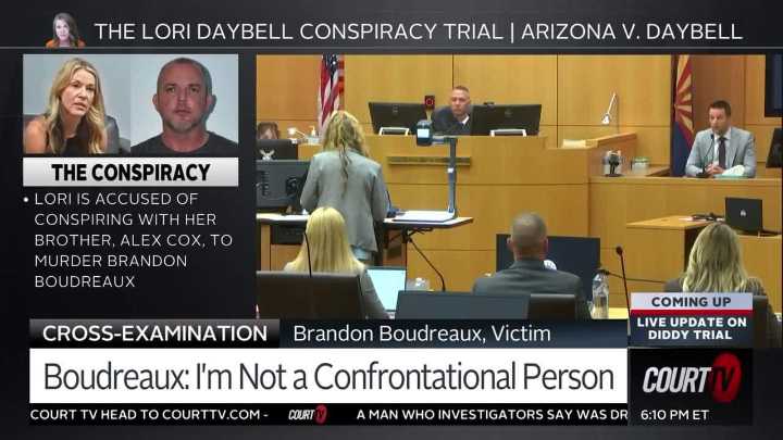 Lori Daybell Cross-Examines Victim Brandon Boudreaux