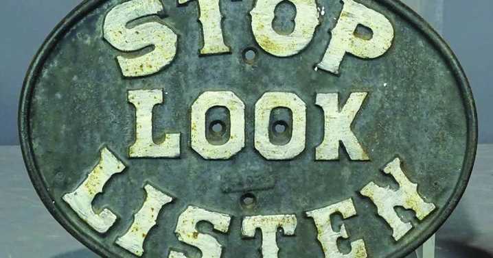 Antiques & Collecting: Safety signs