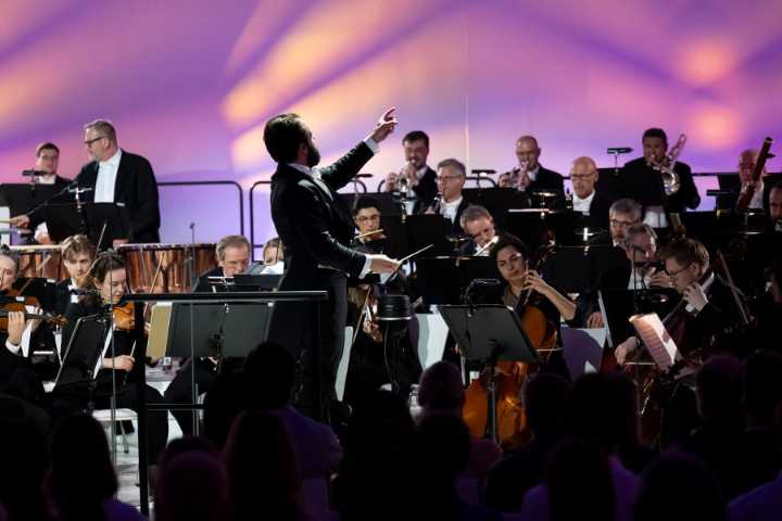 Strauss' 'Blue Danube' is beamed into space as Vienna celebrates with a concert
