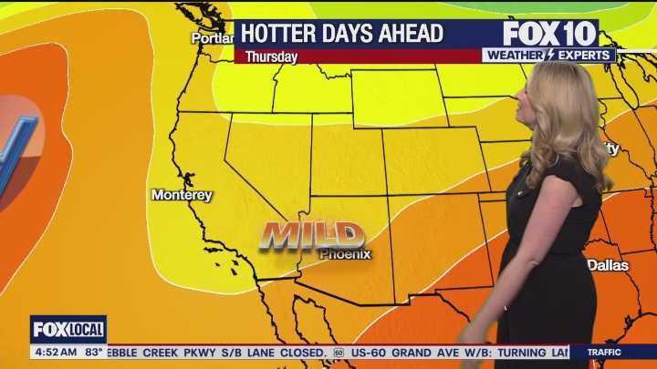 Arizona weather forecast: Warm and dry conditions expected on Thursday in Phoenix