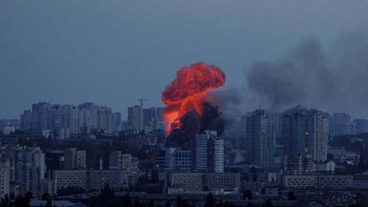 Russia launches massive drone and missile attack on Ukraine, killing 3 in Kyiv