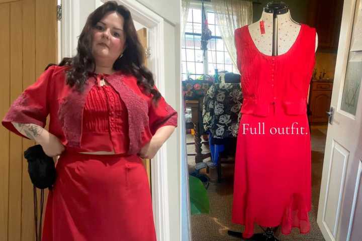 Woman Divides Internet with Bridesmaid Dress She Made Herself (Exclusive)