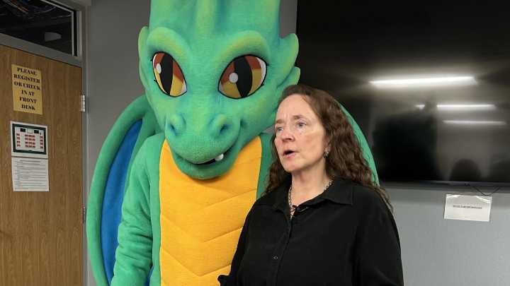 Amarillo Public Library's dragon needs a name