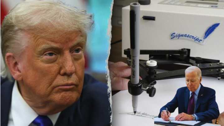 Trump ordena investigar uso del autopen por Biden y posible encubrimiento de su estado mental