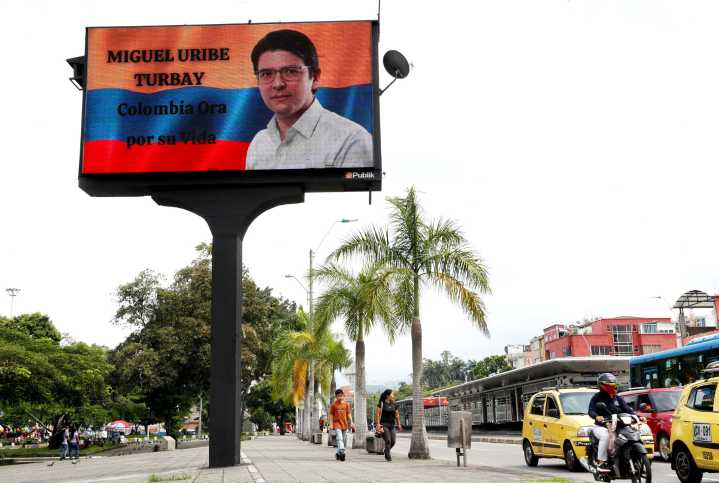 Todos los partidos políticos colombianos, unidos en rechazo a atentado contra Miguel Uribe