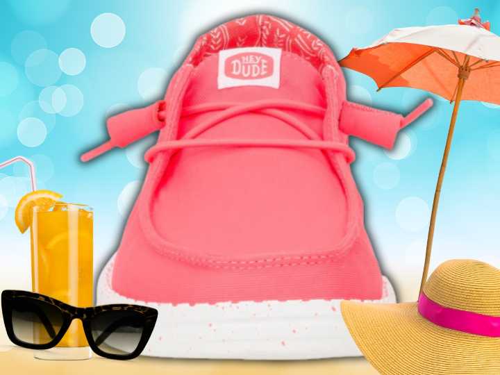 Hey Dude has almost everything on sale, including Wally & Wendy sneakers