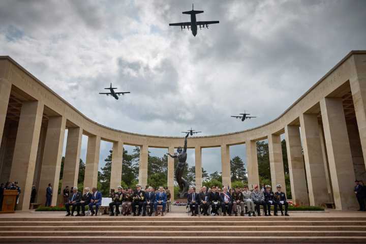 Veterans marked 81st anniversary of the D-Day landings at Normandy