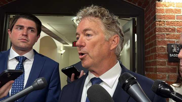 President Donald Trump attacks Sen. Rand Paul over opposition to tax bill