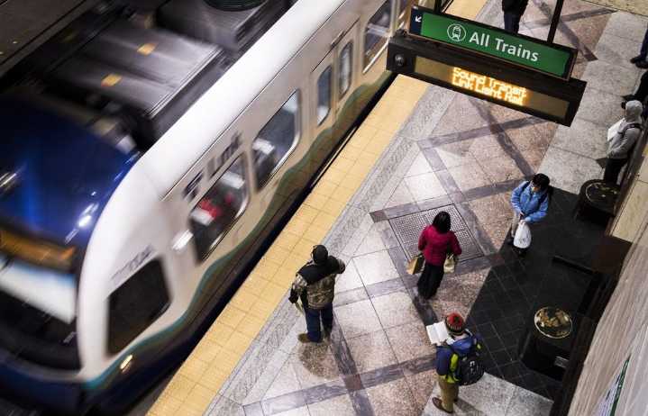 Downtown Seattle light rail stations closed Sunday