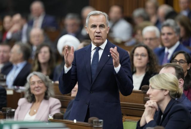 Ottawa silent on tariff retaliation as Carney takes part in talks with Trump