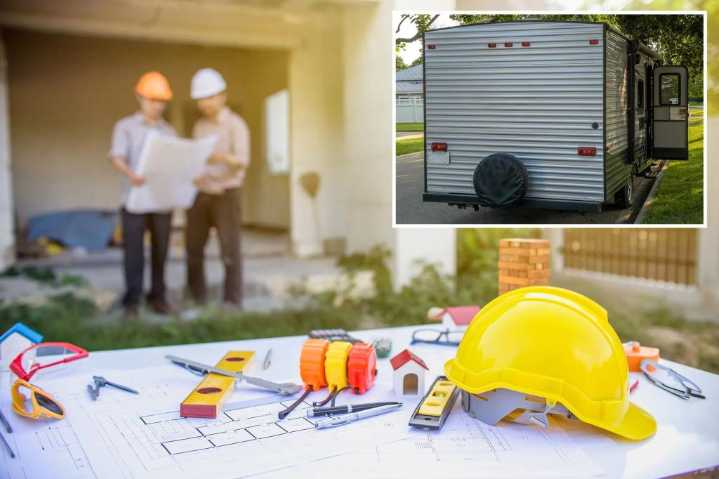 Long Island family living in camper after contractor guts home