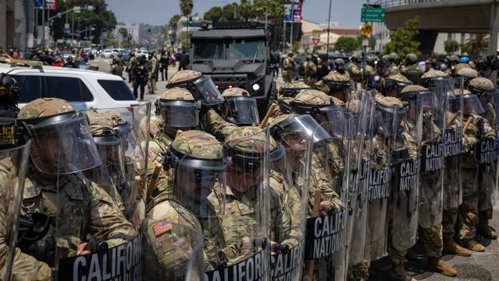 Trump Mobilizes U.S. Marines to Los Angeles Amid Protests