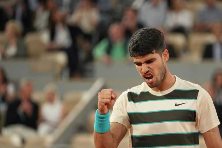 French Open: Alcaraz back in final after Musetti concedes in 4th set