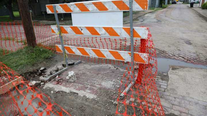 Bricks in Houston’s historic Freedmen’s Town damaged by construction work