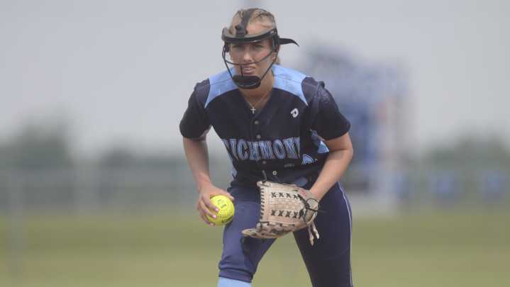 With Shuboy's pitching, Richmond softball stymies Marysville