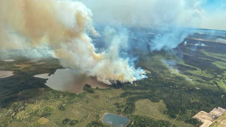 As Canada wildfires blaze, these US states may see smoke