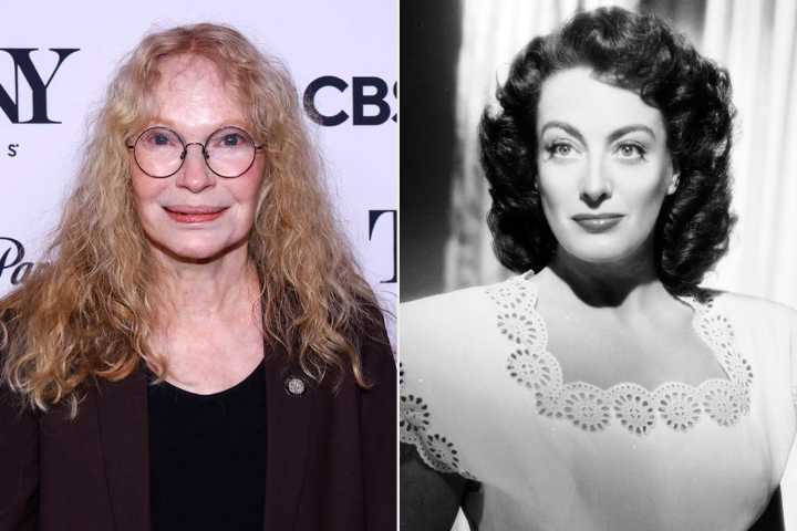 Mia Farrow Says Joan Crawford 'Was Scary in Person'