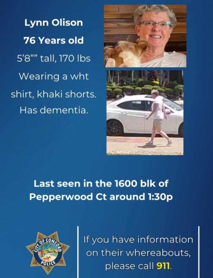 Concord Police Searching For Missing At-Risk Woman – Helicopter Assisting