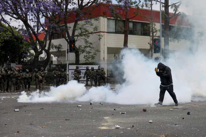 Trump desplegará 2.000 soldados de la Guardia Nacional en Los Ángeles por protestas