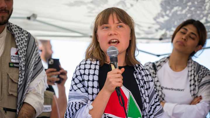 Israeli forces intercept Gaza-bound aid ship carrying Greta Thunberg