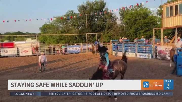 BULLS, BARRELS AND BOOKS | East Texas saddle bronc rider learns how to stay safe from experience