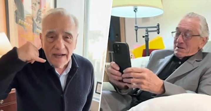 Robert De Niro Calls Martin Scorsese to Say 'Good Night' in Viral TikTok Trend