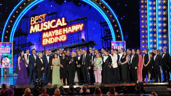 Tony Awards laud android rom-com 'Maybe Happy Ending' and history