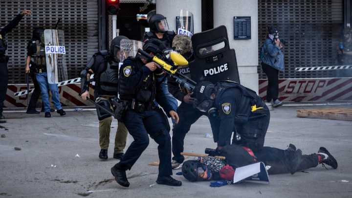 Photos: Unrest in LA over immigration raids