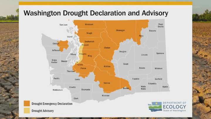 Washington state expands drought emergency declaration