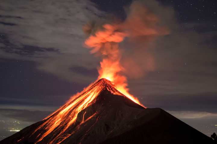Guatemala's Volcano Erupts Again, Sending Hundreds Fleeing