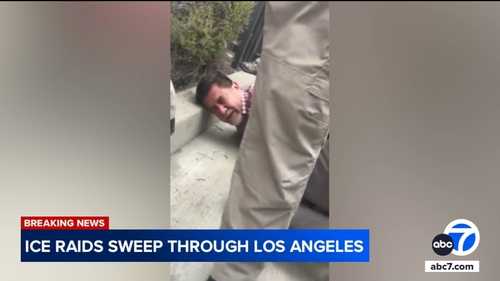David Huerta, SEIU president, injured and detained during ICE raid in DTLA