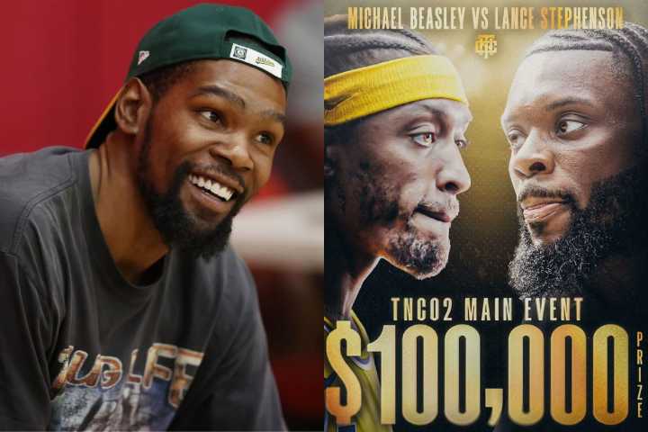 Kevin Durant Sends Message to Michael Beasley After 6-Figure Win vs Lance Stephenson Amid Suns Uncertainty Kevin Durant weighed in on the contest between Mike Beasley and Lance Stephenson as his futur