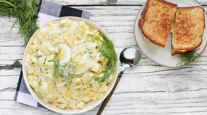 Give Old-School Egg Salad A Modern Twist With This Ingredient Addition