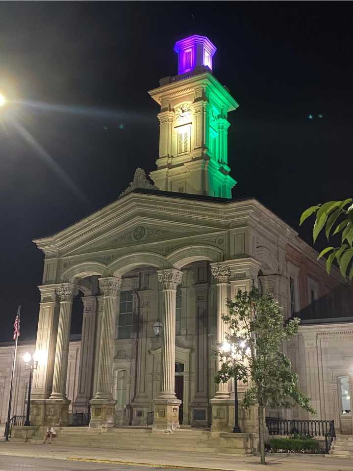 Ross County Courthouse Tower Not To Be Lit for Pride Month?