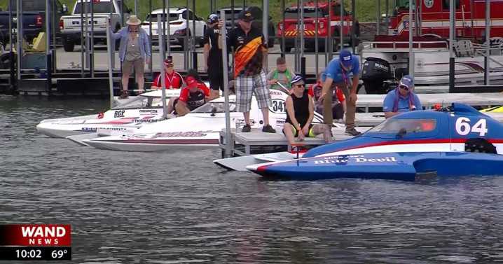 Excitement in the air as the boat races returned to Lake Decatur