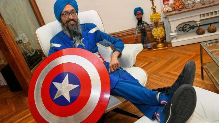 A Sikh Captain America? Why religious diversity matters in the comics universe