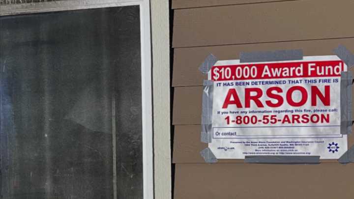 Skyway fire determined to be arson